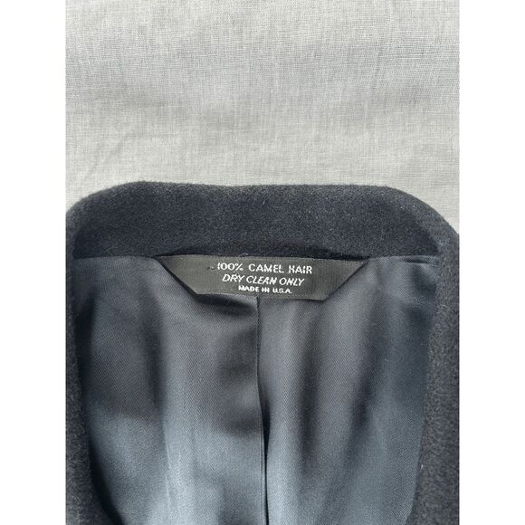 John Alexander 100% Camel Hair Blazer/Sport Jacket Size 44R, Dark Blue, USA Made - Picture 2 of 12